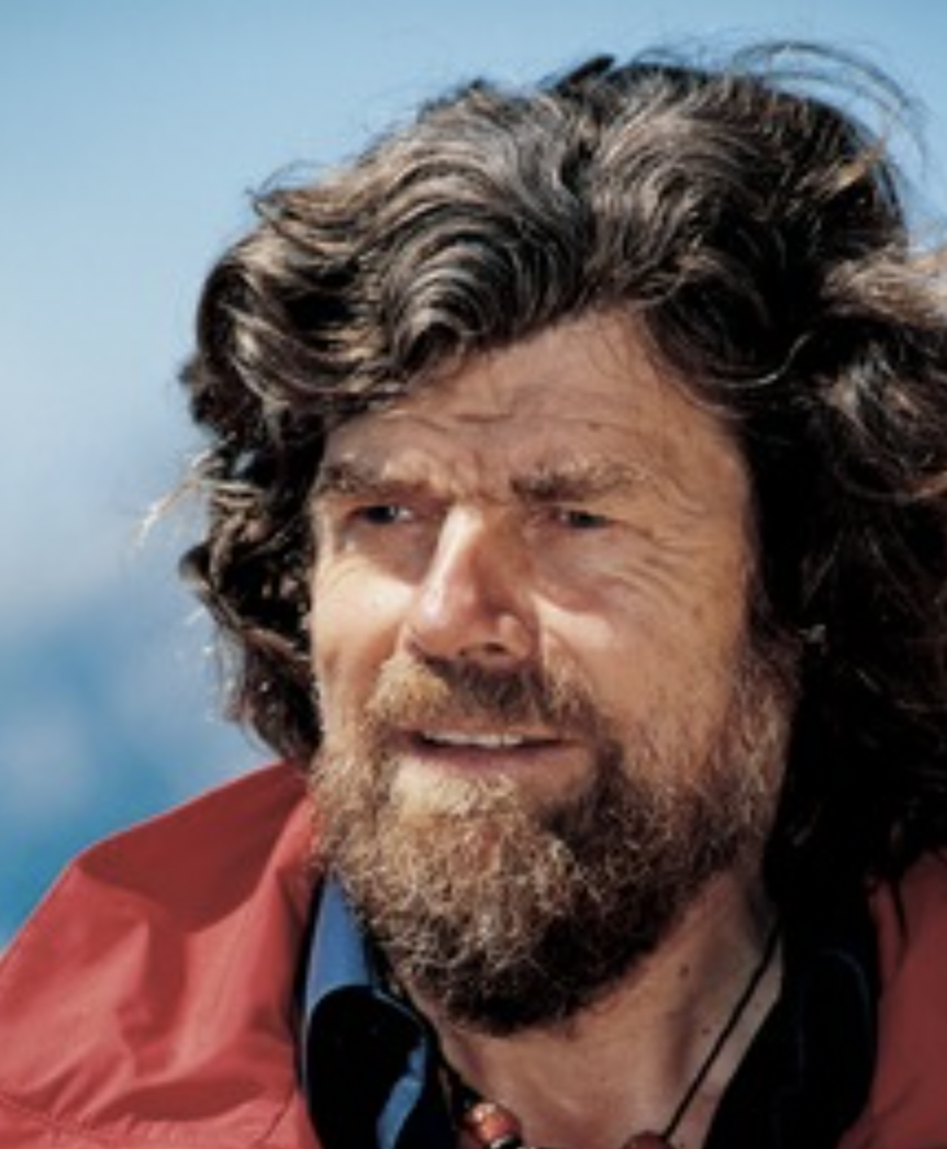 “Reinhold Messner, the first man to summit Everest without oxygen, was also the first to summit all 14 8000m peaks, reaching those without oxygen as well.”